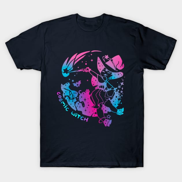 Cosmic Witch T-Shirt by StudioBliz